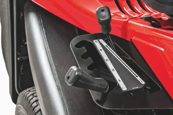 Tondeuse autoportée rider MTD Optima 76SDE 382 cm³ l.76 cm – Image 9